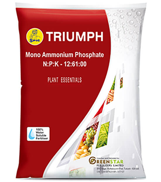 SPIC Triumph : Mono Ammonium Phosphate (NPK 12:61:00)