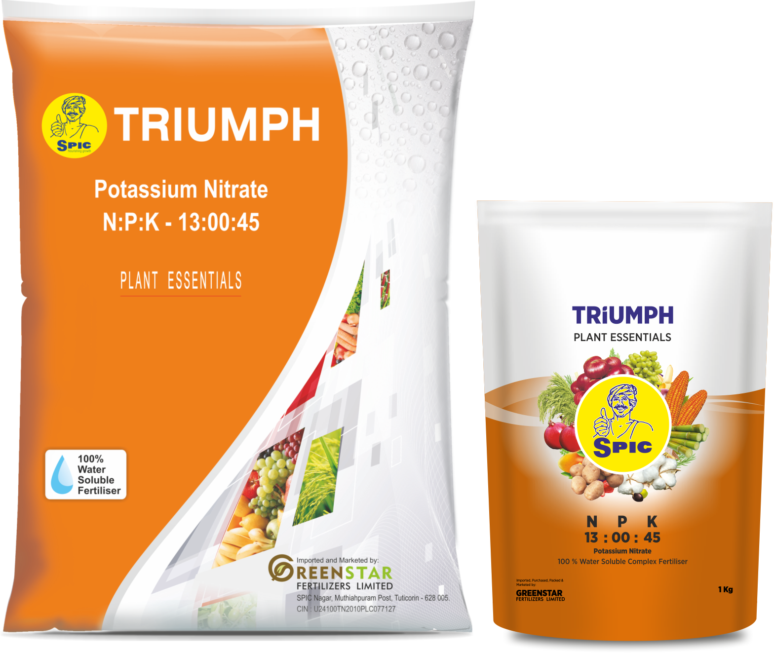 SPIC Triumph (NPK 13 00 45) Pottassium Nitrate