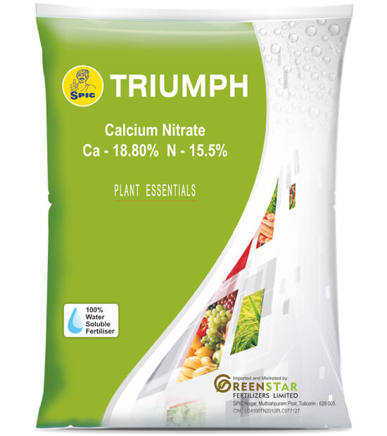SPIC Triumph (Calcium Nitrate) (Ca 18.80% N 15.5%)
