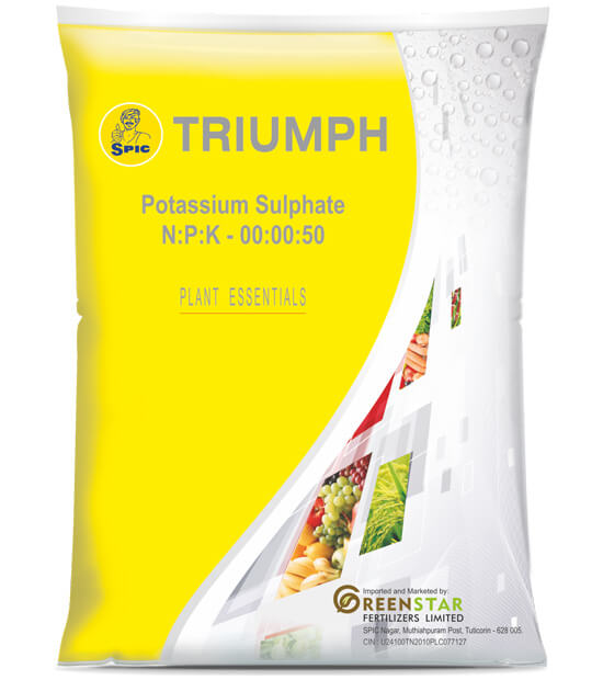 SPIC Triumph (NPK 00 00 50) Sulphate of Potash