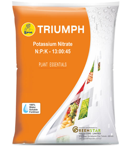 SPIC Triumph (NPK 13 00 45) Pottassium Nitrate
